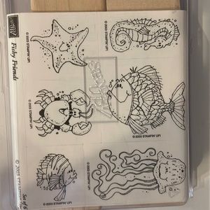Stampin’ Up Fishy Friends set of 6